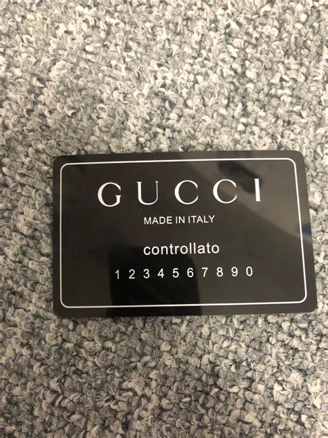 gucci zertifikat|gucci cc tag.